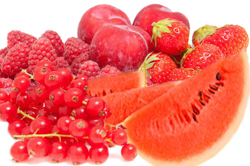 Czerwone owoce